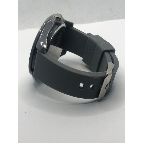 Skechers SR5011 Men's Grey Silicone Analog Grey Dial Quartz Genuine Watch OP39 - Picture 8 of 9